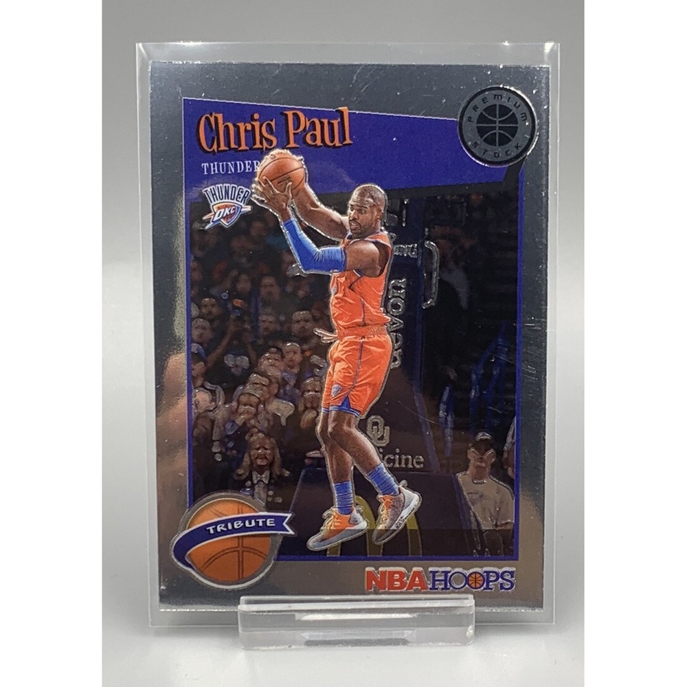 2019-20 NBA Hoops Premium Stock Tribute #288 Chris Paul Oklahoma City Thunder